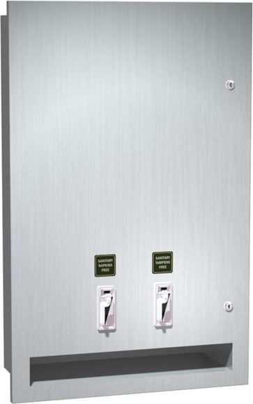 ASI 0468 Napkin and/or Tampon Dispenser
