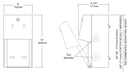 NOT AVAILABLE: A&J Washroom U840 Hooded Dual Toilet Paper Dispenser