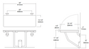NOT AVAILABLE: A&J Washroom U926 Retractable ADA Compliant Stainless Steel Shower Bench