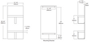 NOT AVAILABLE: A&J Washroom U962 Dual Bed Pan Rack