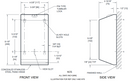 ASI 0262 Surface Mounted Toilet Paper Dispenser