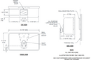 ASI 0345 Horizontal Manual Liquid Soap Dispenser - Newton Distributing