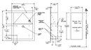 OVERSTOCK ASI 0473 Recessed Stainless Steel Sanitary Napkin Disposal