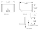 ASI 0740-Z Stainless Steel Robe Hook - Newton Distributing