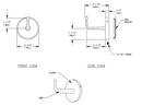 ASI 0751 Heavy Duty Robe and Clothes Hook