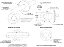 ASI 3801P Non-Slip/Peened 3800 Series 1-1/2 inch Grab Bars