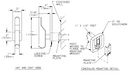 ASI 7382 Stainless Steel Hat and Coat Hook - Newton Distributing