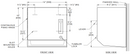ASI 8522 Surface Mounted Paper Towel Dispenser