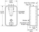 Bobrick B-2111 Vertical Manual Soap Dispenser - Newton Distributing