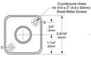 Bobrick B-6047 Series Shower Curtain Rod