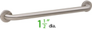 Bobrick B-6806 Satin 1-1/2" inch dia. Grab Bar - Newton Distributing
