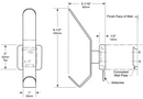 Bobrick B-682 Bright Stainless Steel Coat Hooks