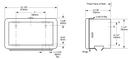 Bobrick B-263 C-Fold Paper Towel Dispenser