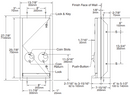 Bobrick B-3706 Napkin and/or Tampon Dispenser