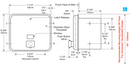 Bobrick B-4063 Recessed Soap Dispenser