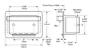 Bobrick B-4390 Recessed Heavy-Duty Soap Dish and Bar