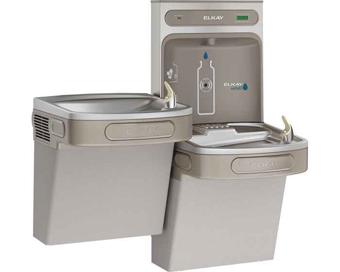 Elkay LZSTL8WSLK EZH2O Bottle Filling Station & Versatile Bi