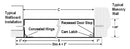 JL Industries TM - Multi-Purpose Access Panel with 1" Trim for Walls & Ceilings - Newton Distributing