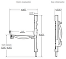 Koala Kare KB3000-AHL Adjustable Height Changing Station