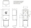 PURELL® ES6 Hand Sanitizer Dispenser