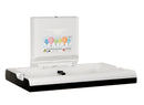 Saniflow CP0016HCSB-ASTM BabyMedi BLACK Stainless Steel Baby Changing Station - Horizontal