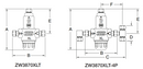 Zurn ZW3870XLT Aqua-Gard Thermostatic Mixing Valve