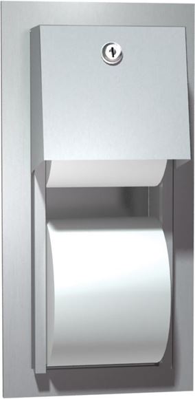 ASI 0031 Double-Roll Toilet Tissue/Paper Dispenser - Newton Distributing