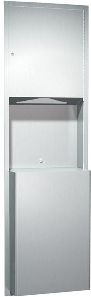 ASI 0469 Paper Towel Dispenser with Waste Receptacles