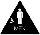 Eaglestone - California ADA, Title 24 - Men's Restroom Sign (Triangle)