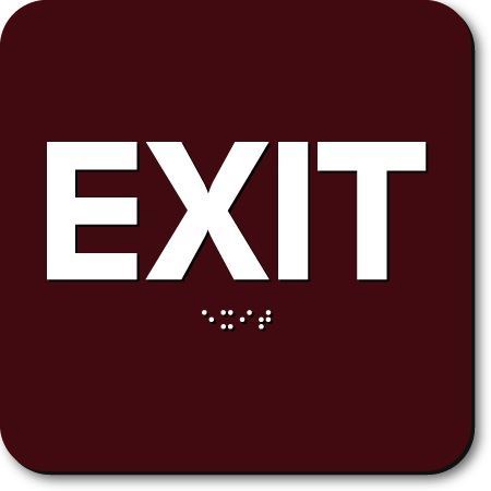 Eaglestone - Exit Sign without Graphic
