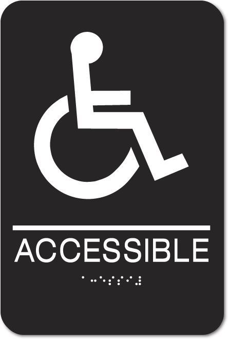 Eaglestone - Wheelchair Accessible Signs