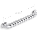 A&J Washroom US130-A Security Straight Grab Bar - Newton Distributing
