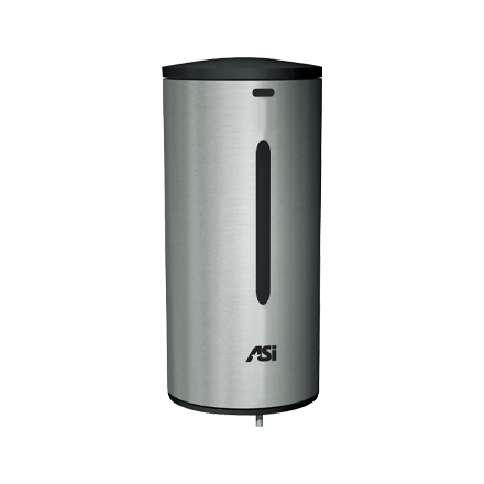 ASI 0360 Automatic, 35 oz. Stainless Steel Liquid Soap and Gel Hand Sanitizer Dispenser