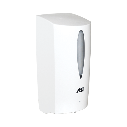 ASI 0361 Automatic, 28 oz. Plastic Liquid Soap and Gel Hand Sanitizer Dispenser