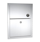 OVERSTOCK ASI 0473 Recessed Stainless Steel Sanitary Napkin Disposal