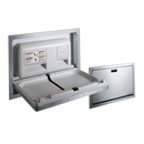 ASI 9013 Recessed, Stainless Steel Baby Changing Station