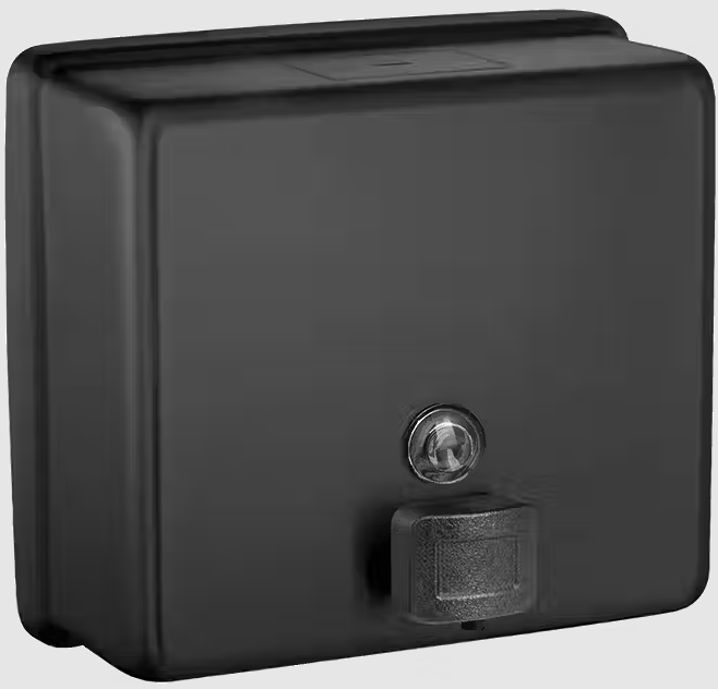 ASI 9343-41 Matte Black Stainless Steel Liquid Soap Dispenser