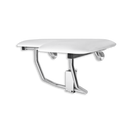 NOT AVAILABLE: A&J Washroom U933 Handed Retractable ADA Compliant Shower Seat w/ Vinyl Fabric Cushion