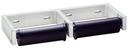 Bobrick B-2740 Double Roll Toilet Paper Dispenser - Newton Distributing