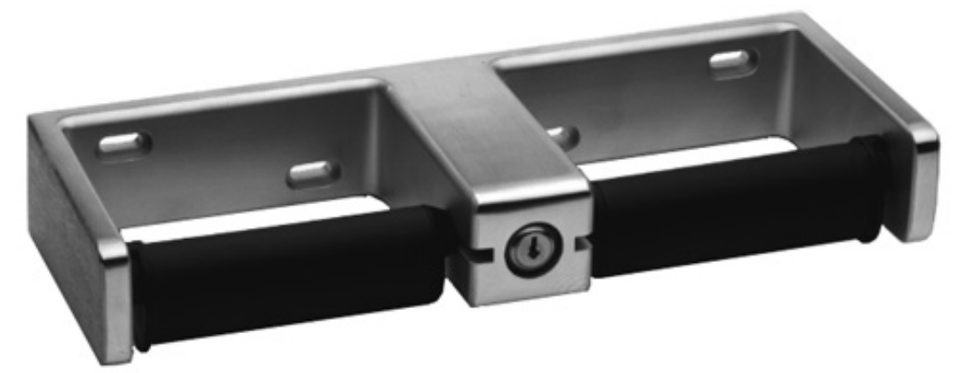 Bobrick B-27460 Double Roll Toilet Paper Dispenser