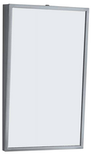 Bobrick B-293 Stainless Fixed Tilt Frame Mirrors - Newton Distributing