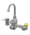 Bradley S19-500M Deck-Mounted Swing-Activated Faucet/Eyewash, Mixed Faucet