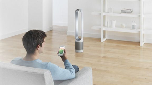 Dyson TP02 Pure Cool Link Air Purifier Tower Fan - White/Silver