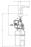 GOJO CXi™ Counter Mount Dispenser - Foam Soap