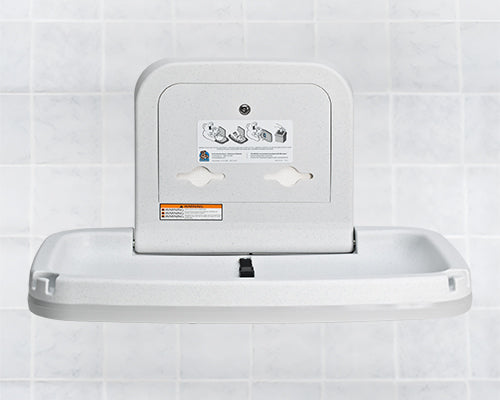 Koala Kare KB-300-SS Baby Changing Station with Stainless Steel Veneer Front