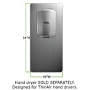 Newton ND-TA-SG ThinAir Wall Splash Guard