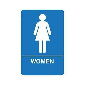 Restroom Sign for Women's Room