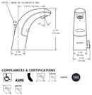 Sloan Valve EAF-150 CP I.Q. Battery-Powered Electronic Lavatory Faucet (3335000)
