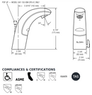 Sloan Valve  EAF-150-ISM CP I.Q. Battery-Powered Electronic Lavatory Faucet (3335001)