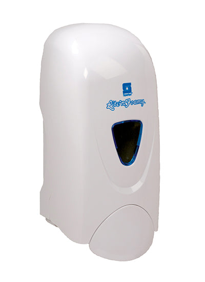 Spartan 9756 Lite'n Foamy Soap or Sanitizer Dispenser - White